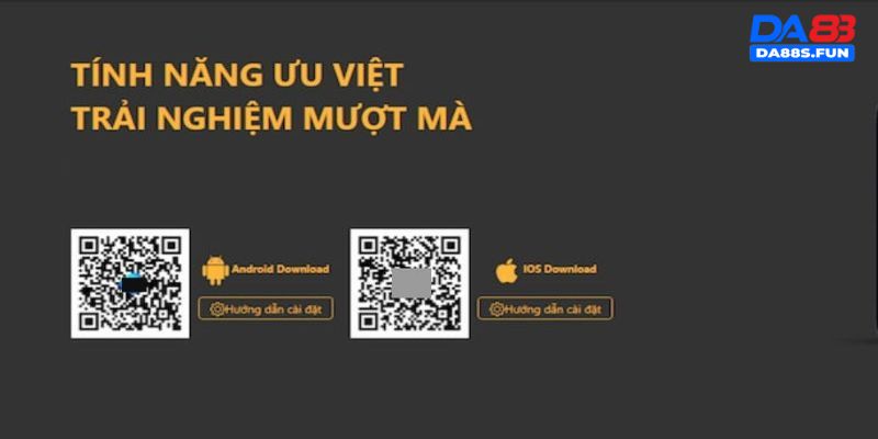 Hướng dẫn download app mobile DA88 siêu đơn giản cho newbie